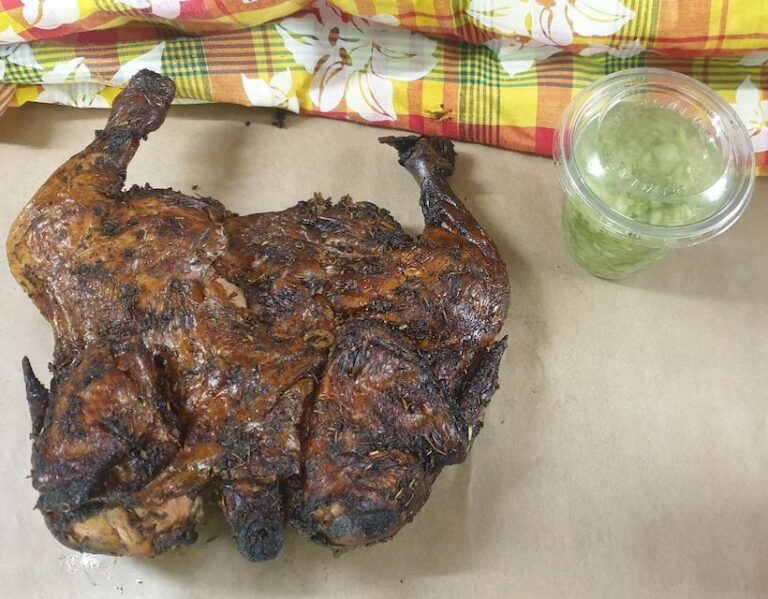 Poulet boucanée